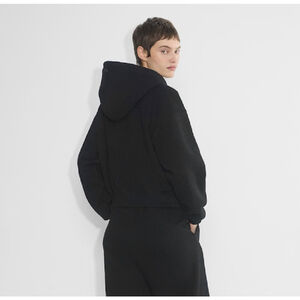 Aritzia Black Women's Hooded Sweatshirt